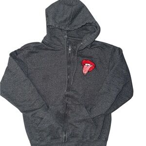 Pacific & Co. Gray and Red Sweater with Iconic Logo